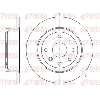 Brzdový kotouč Brzdový kotouč REMSA 61321.00