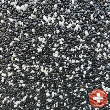 Kamenný koberec Báča Beton Kamenný koberec na stěnu Colito Frakce: Střední (1 – 4 mm), vydatnost setu 3,5 m², Doporučené použití v: interiéru - akrylátové pojivo