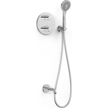 Sprchový set Tres Therm-Box vanová sada se sprchou pod omítku s termostatem chrom 20425006