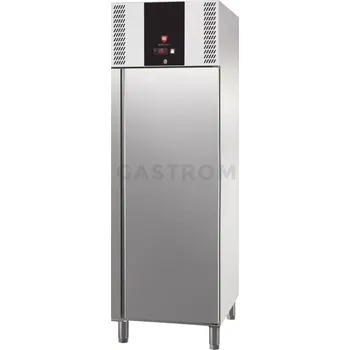 Mrazící skříň, GN 2/1, nerezová ocel, pravé dveře, 700 l, 653x842x2040 mm | RESTO QUALITY, RQSGLM 700 R