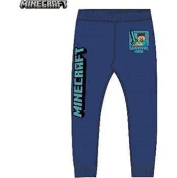 Chlapecké kalhoty OFICIÁLNÍ LICENCE Tepláky MINECRAFT modré, vel. 152