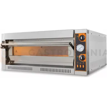Pec na pizzu Elektrická pizza pec, jednokomorová, ruční ovládání, 6x 36 cm, široká, 1310x905x395 mm | RESTO QUALITY, TOP 6 XL/L