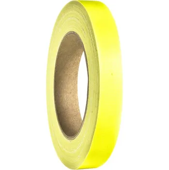 Lepicí páska Adam Hall Gaffer Tapes Neon Yellow 19mm x 25m