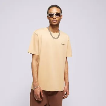 Pánské tričko Timberland Tričko Small Logo Print Tee Hnědá L