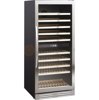 Lednice Chladnička na víno, chladící skříň na víno, 2 zóny, 343 l, 595x678,5x1391,5 mm | RESTO QUALITY, SV104X