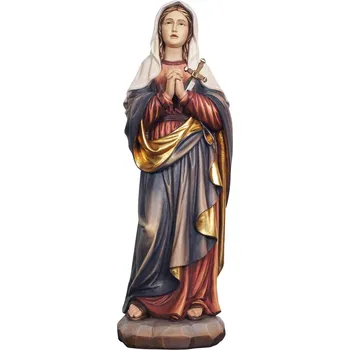 Vánoční dekorace Ornatis Panna Marie sedmibolestná Provedení: Malované, Výška sochy včetně podstavce: 10 cm