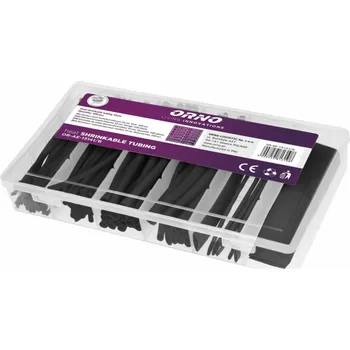 Elektrická zásuvka Orno ORNO SADA TEPELNĚ SMRŠŤOVACÍCH ZDROJE ČERNÁ OR-AE-13141/B