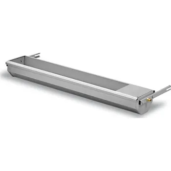 Napájecí žlab pro ovce GAUN - 1 M s lištou pro upevnění na zeď s plovákem