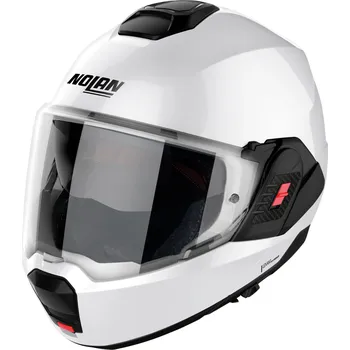 Helma na motorku NOLAN přilba N120-1 Special pure white - XS
