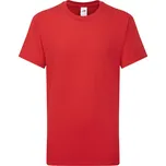 Fruit of the Loom Dětské bavlněné triko 61-363-0 Red 104