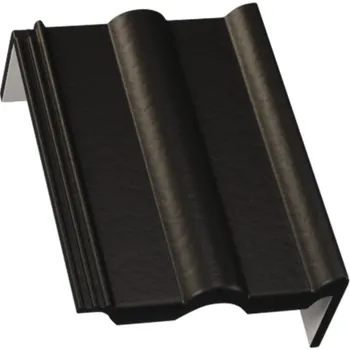 KM BETA Taška střešní pultová okrajová pravá elegant černá