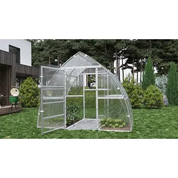 Skleník Gutta gardentec ARROW4 zahradní skleník z polykarbonátu 4 x 3 m