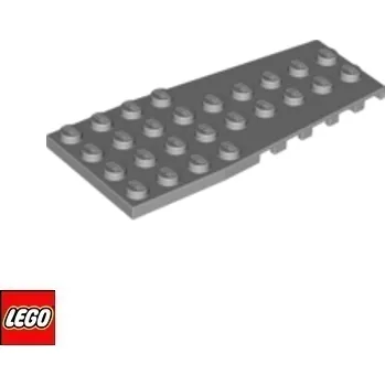 Stavebnice LEGO LEGO® Dílky LEGO Podložka Zkosená 4x9 Křídlo / 14181 Barva: Světle-Šedá 14181