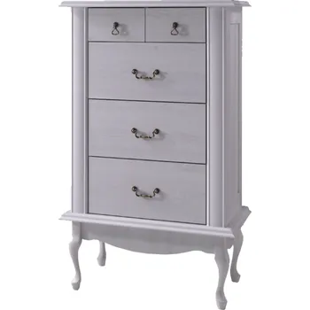 Komoda Max-i Komoda BAROKO DA12 borovice bílá