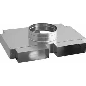 Karl - Přechodka - 2x kanál 150x50 mm, průměr 125 mm