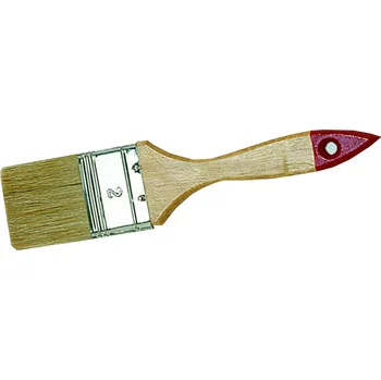 malířská štětka štětec natěračský, tenký, s dřevěnou rukojetí, šířka 1 1/2"/35mm, hobby (štětec natěračský, tenký, s dřevěnou rukojetí, šířka 1 1/2"/35mm, hobby)