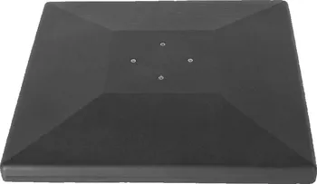 Stojan na slunečník Rojaplast Beton čtvercový podstavec 50 kg 73 x 73 cm tmavě šedý