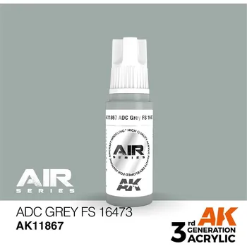 Modelářská barva AK Interactive ADC Grey FS 16473 17ml AK11867