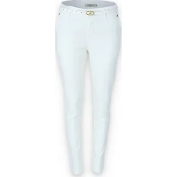 Kalhoty dlouhé Freesia Paris L158 barva: bílá, velikost: M