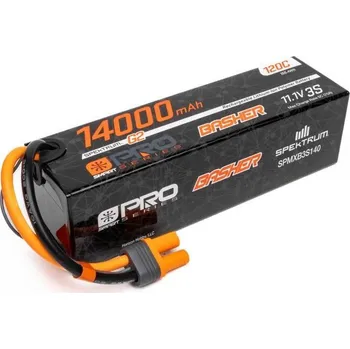 RC model letadla Spektrum Spektrum Smart LiPo 11.1V 14000mAh 120C Smart G2 Pro Basher IC5 AS_SPMXB3S140