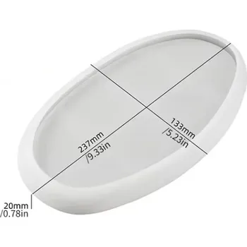 Silikonová forma XC231008-8 Tác nepravidelný 237x133mm