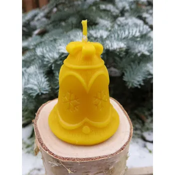 Svíčka Svíčka ze včelího vosku - zvonek