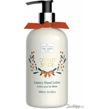 Péče o ruce Mléko na ruce Scottish Fine Soaps Citrus Spice, 300 ml