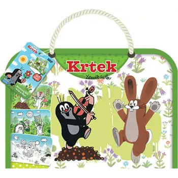 Hračka pro nejmenší Kreslící blok s kreslící podložkou Krtek