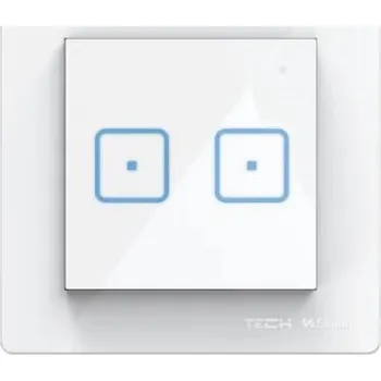 vypínač TECH STEROWNIKI Pevně připojený dvoupólový spínač černý FS-02M Tech Controls