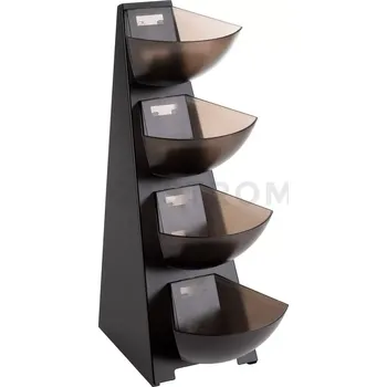 Výdejník vody Bufetový stojan 4-patrový 190x310x530 mm | APS, 11414