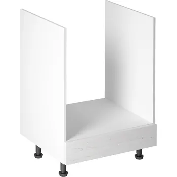Kuchyňská skříňka PROVENCE k | dolní skříňka D60ZK pro vestavnou troubu | 60 cm | SOKL v CENĚ | bílá/borovice andersen