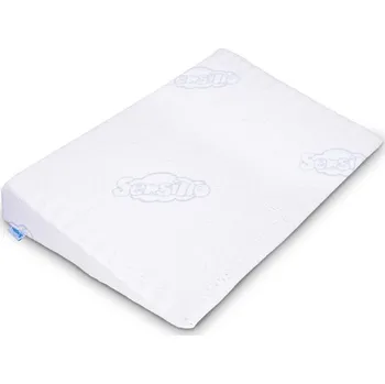 Polštář Kojenecký polštář - klín Sensillo bílý 59x37 cm