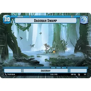 Sběratelská karetní hra Dagobah Swamp 287 - Spark of Rebellion Extras Typ karty: Standard