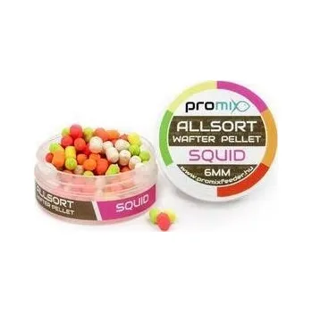 Boilies Promix neutrálně vyvážené nástrahy Allsort Wafters 6 mm Varianta: Squid (PMWAS)