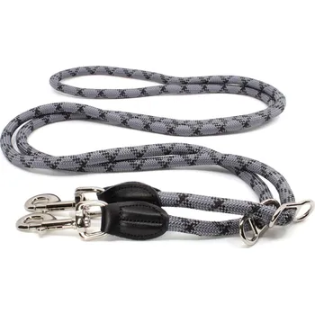 Vodítko pro psa Nylonové vodítko pro psa | 128 cm Barva: Černá, šedá, Šířka vodítka: 1,2 cm
