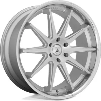 Alu kolo Asanti Black ABL-29 EMPEROR disk 24x10 6X135 87.1 ET30, Brushed silver