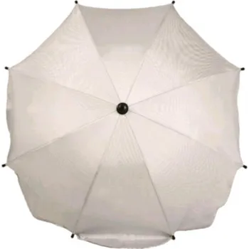 Slunečník ke kočárku Slunečník na kočárek světle šedý