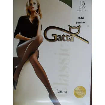 Dámské oblečení Gatta Laura 20 den Punčochové kalhoty mocca-čokoládové 5-XL (barevné lycrové punčochové kalhoty)