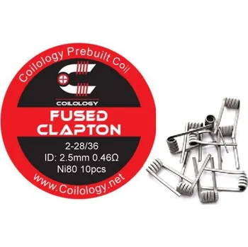 Vata Coilology Fused Clapton předmotané spirálky Ni80 0,46ohm 10ks