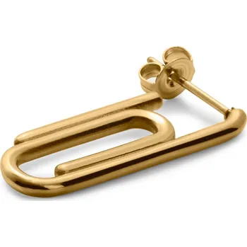 Náušnice Floyd náušnice kancelářská sponka ve zlaté barvě - Otsu