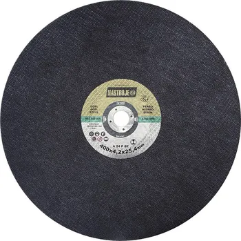 Příslušenství k brusce NÁSTROJE CZ Kotouč řezný 350x4,0x20 100m/s na ocel, na kolejnice - certifikát OSA - IM-1-350-4,0-20R