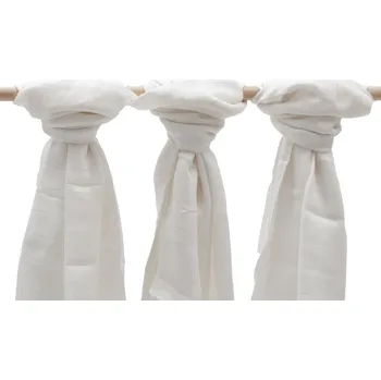 látková plena Bambusová plena New Baby přírodní 70x80 cm 3 ks