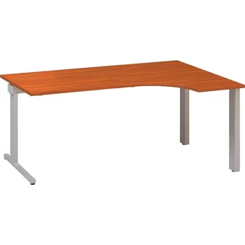 Psací stůl Ergonomický stůl ProOffice C 180 x 120 cm, pravý, třešeň