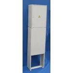 Elektroměrový rozvaděč pro fotovoltaiku pilíř DCK ER212/NKP7P 63A/QM s vypínačem šedý pro ČEZ, EGD (E.ON)