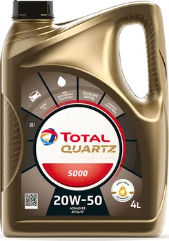 Motorový olej TOTAL Quartz 5000 20W-50 4 l