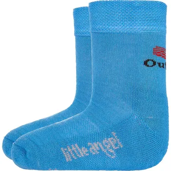 Oblečení a móda Little Angel ponožky froté Outlast® - modrá Velikost: 30-34 | 20-22 cm