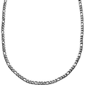 Náhrdelník Curtis Amager Figaro řetízkový náhrdelník stříbrné barvy - Lucleon