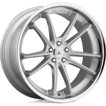 Alu kolo Asanti Black ABL-23 SIGMA disk 20x10.5 5X120 74.1 ET38, Brushed silver