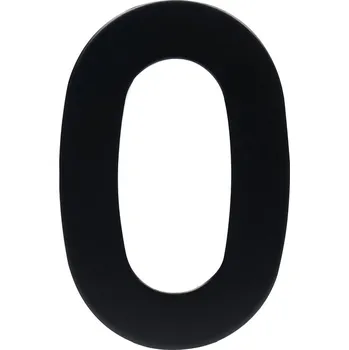Domovní číslo Domovní číslo 0", RN.95L, černá"