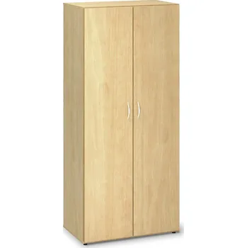 Šatní skříň Vysoká šatní skříň ProOffice 80 x 47 x 178 cm, divoká hruška